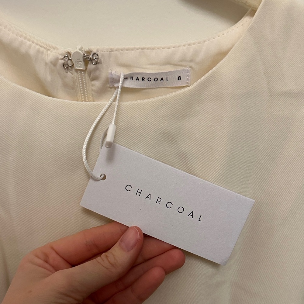 Charcoal Clothing Cordelia Mini Dress Oat